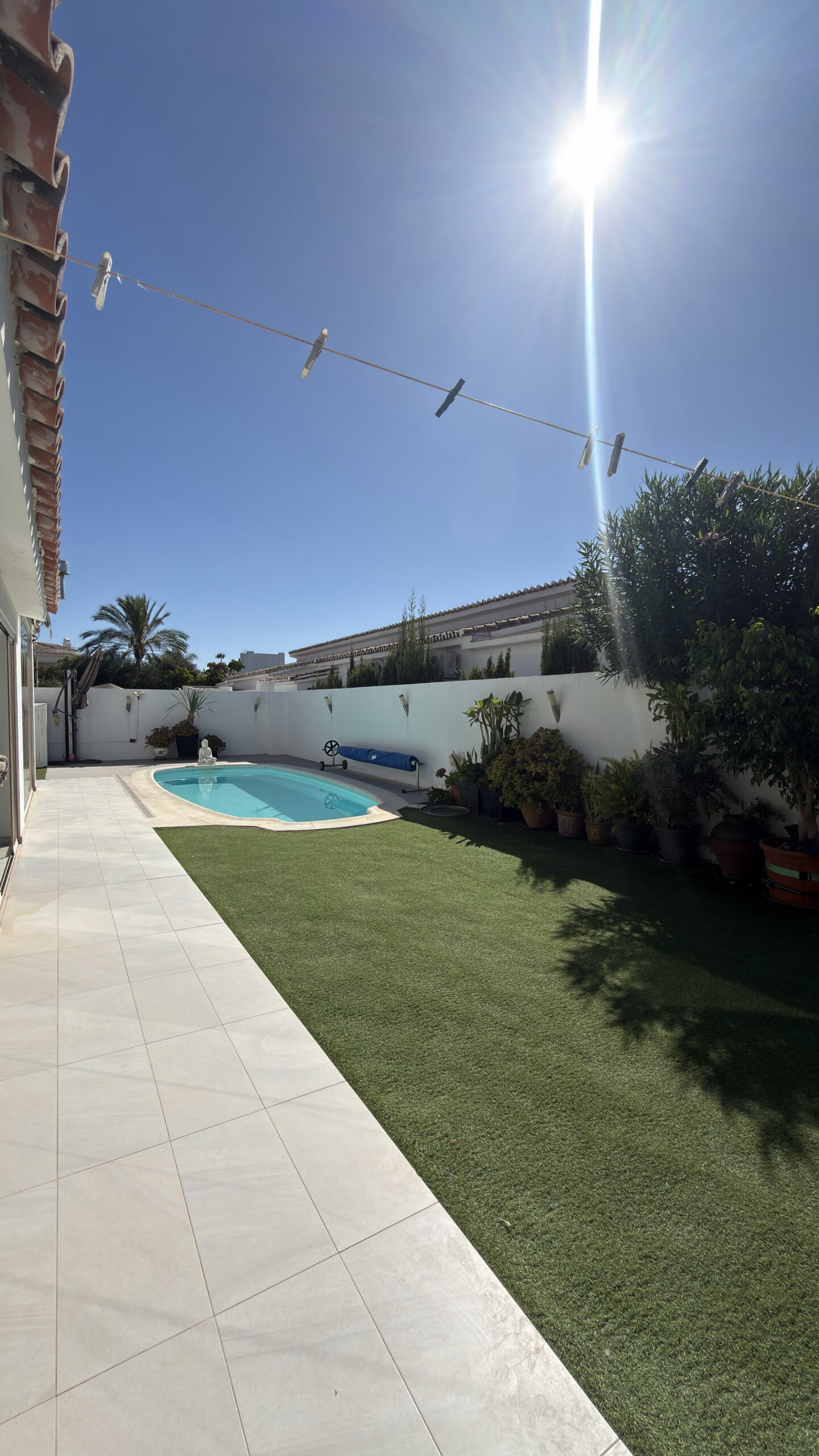 Villa independiente en segunda línea de playa en Saladillo
