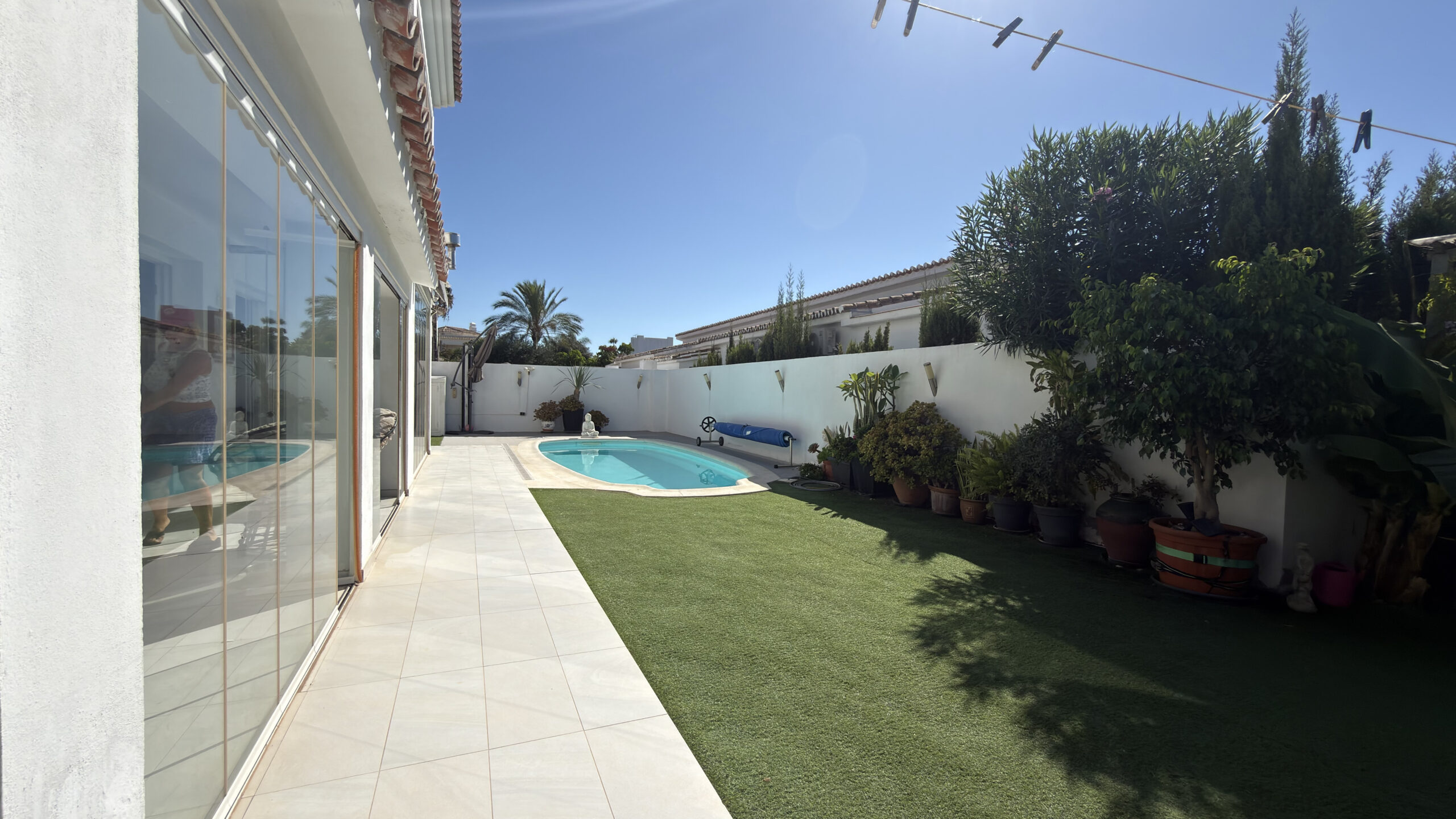 Villa independiente en segunda línea de playa en Saladillo